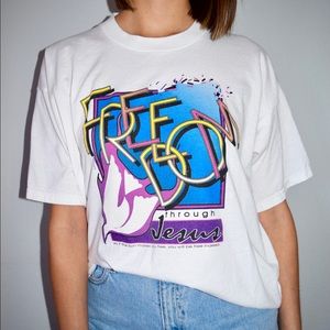 ‼️❗️SOLD❗️‼️80s/90s Jesus t-shirt